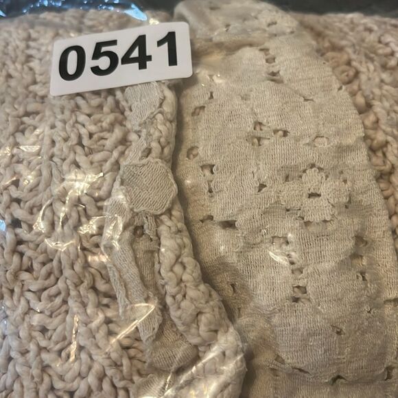 Anthropologie Knitted & Knotted Fringed Circle Cardigan size medium - Picture 6 of 6